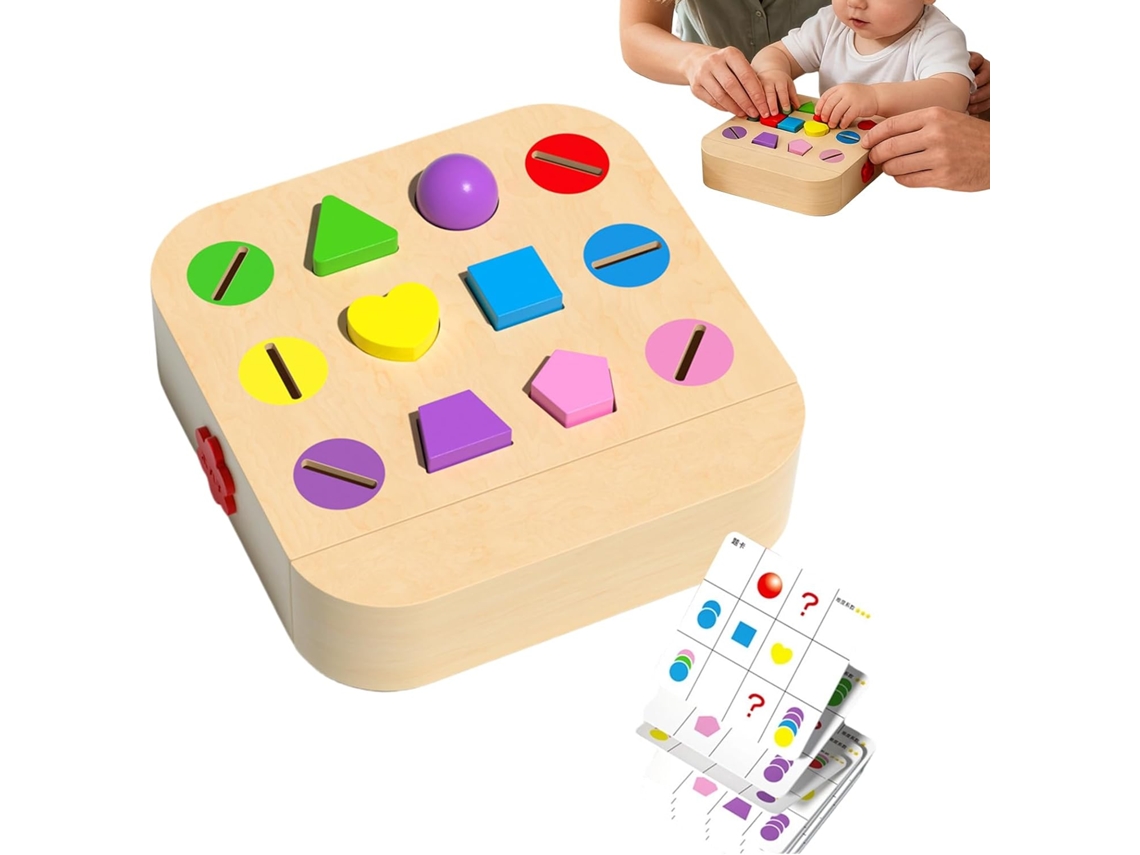 Brinquedo De Madeira Para Encaixar Formas