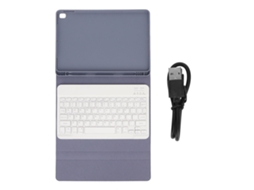 Capa De Teclado Bluetooth Sem Fio (com Suporte Para Caneta, Desmontável Magneticamente)