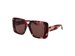 Óculos De Sol Trussardi Tsw9029 53g21 Para Mulher – Bordô