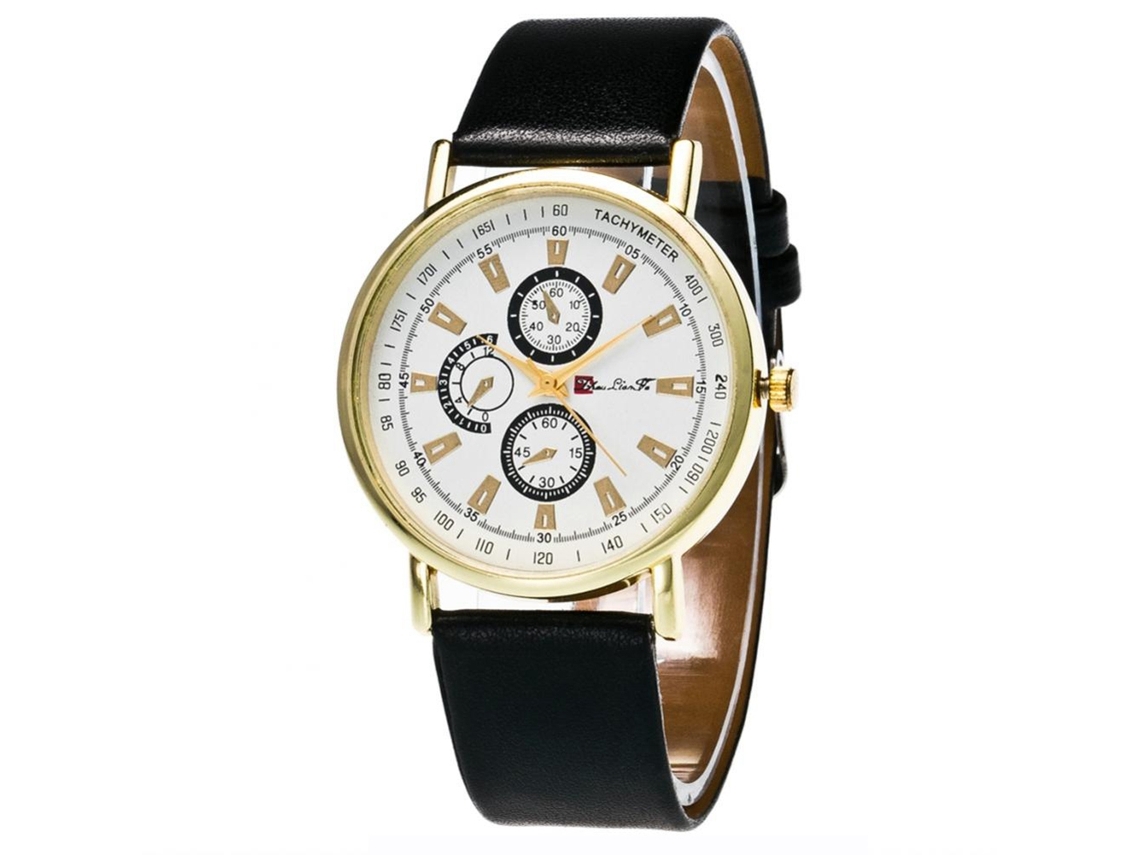 Reloj De Pulsera De Casal Casual Trendy Para Homem E Mulher De Quartzo (preto)