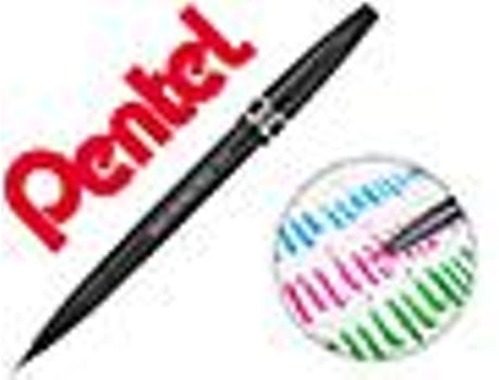 Caneta Pincel Pentel Artist Preto
