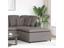 Vidaxl Módulo De Pufe Modular Para Sofá Taupe 100x100x48 Cm
