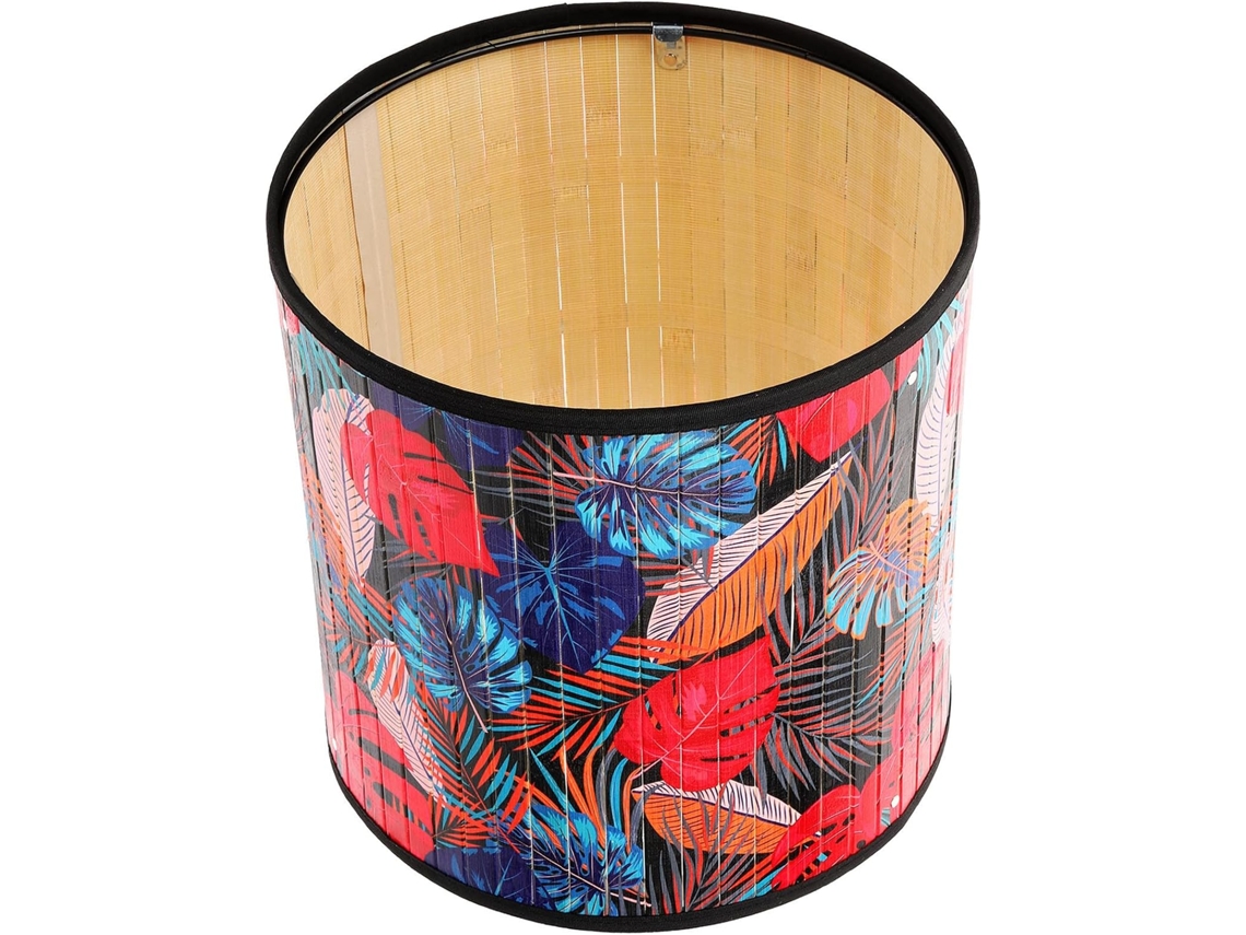 Abajur De Bambu Estampado Para Pendurar, Decoração Para Casa, Soquete E27