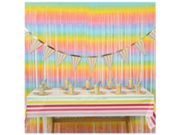 Conjunto de Jantar de Papel Arco íris LAXISCREED