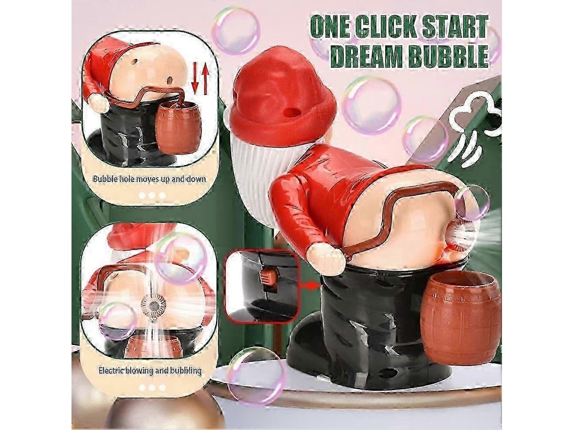 Gerador De Bolhas De Natal Brinquedo