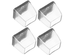 Conjunto De 4 Protetores Pés Móveis Reforçados Para Mesas E Cadeiras Com Espaçamento 14a 19mm, Almofadas Antiderrapantes