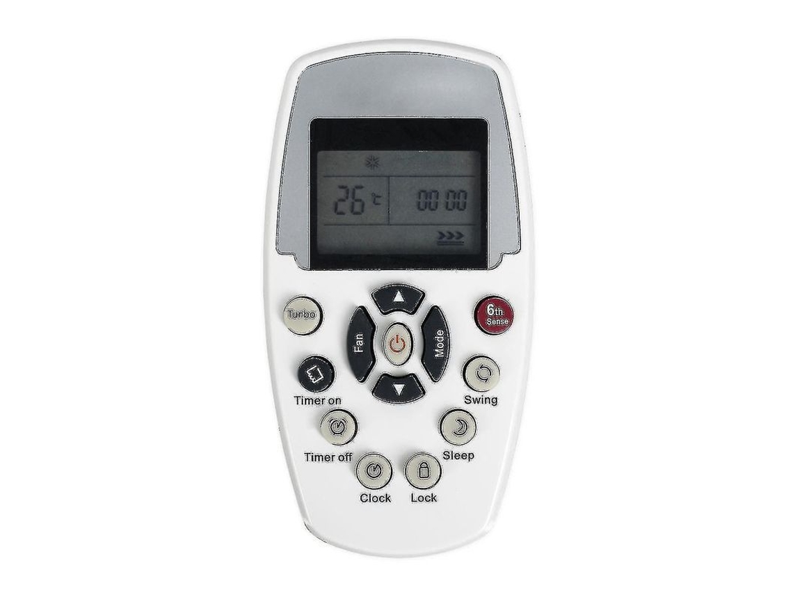 Yuru controle Remoto para Ar Condicionado Whirlpool Modelo A274/dg11e5 05, Dg11e3 04, Ash 110c1