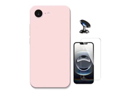 Capa Clearglass Para Iphone 16 Phonecare Magnética Rosa