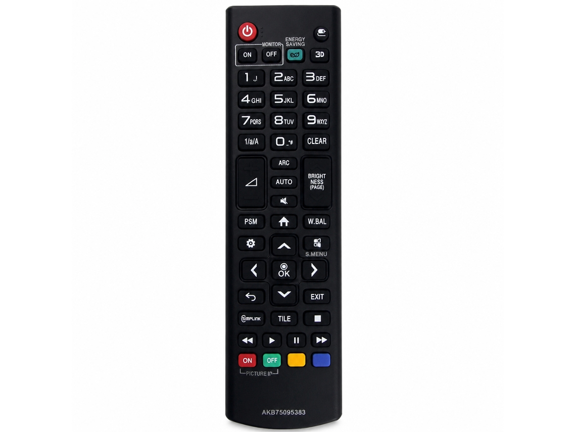 Comando À Distância De Substituição Compatível Com Tv Lg Akb75095383, Sem Configuração_dae