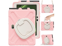 Capa de silicone híbrida Webake com suporte e alça de ombro para Samsung Galaxy Tab Active5 Pro