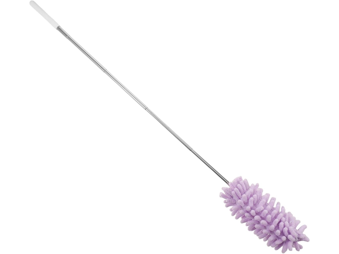 Espanador Multifuncional Extensível Em Chenille E Metal, De 27a 76cm