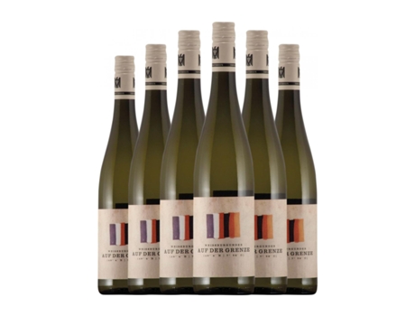 Vinho branco BERNHART Auf der Grenze Pinot Branco Seco Pfälz (0.75 L - 6 Unidades)