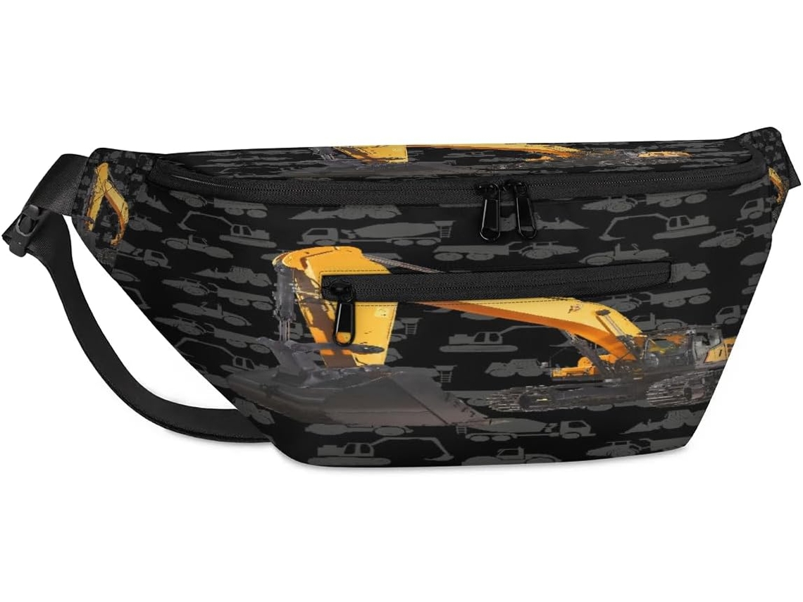 Bolsa de Ombro Tropicallife Project Car Excavator 38x25x9x19cm Impermeável