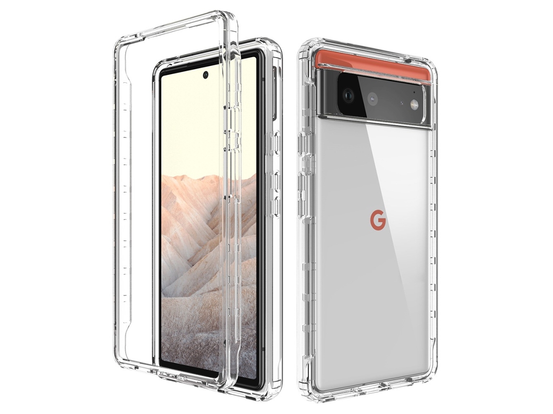 Lurelia Capa De Telemóvel Para Google Pixel 8 Pro Transparente Com Glitter Gradiente