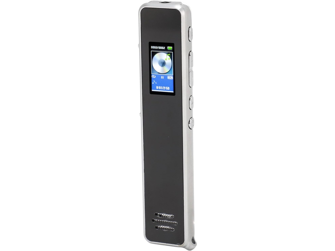 Gravador De Voz Digital Texto Áudio, Microfone
