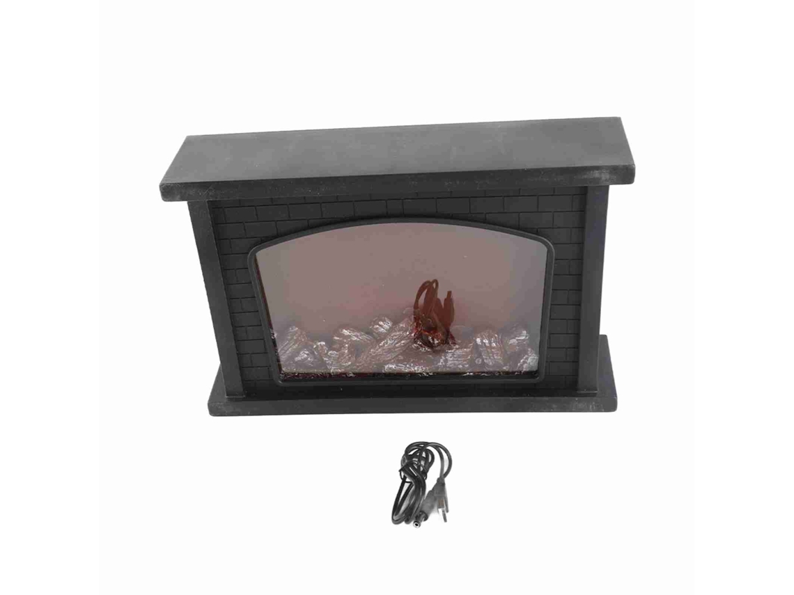 Lanterna de Lareira com efeito de chama, LED, USB, bateria | MARCA
