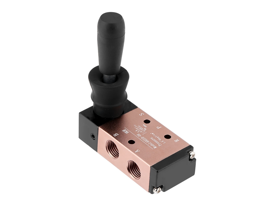 Válvula Pneumática Manual Laxiscreed De 5 Vias E 2 Posições Para Controlo Por Puxar À Mão