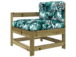 Garden Chair, Garden Chairs Vidaxl Marrom Madeira De Pinho Impregnada (n/a)