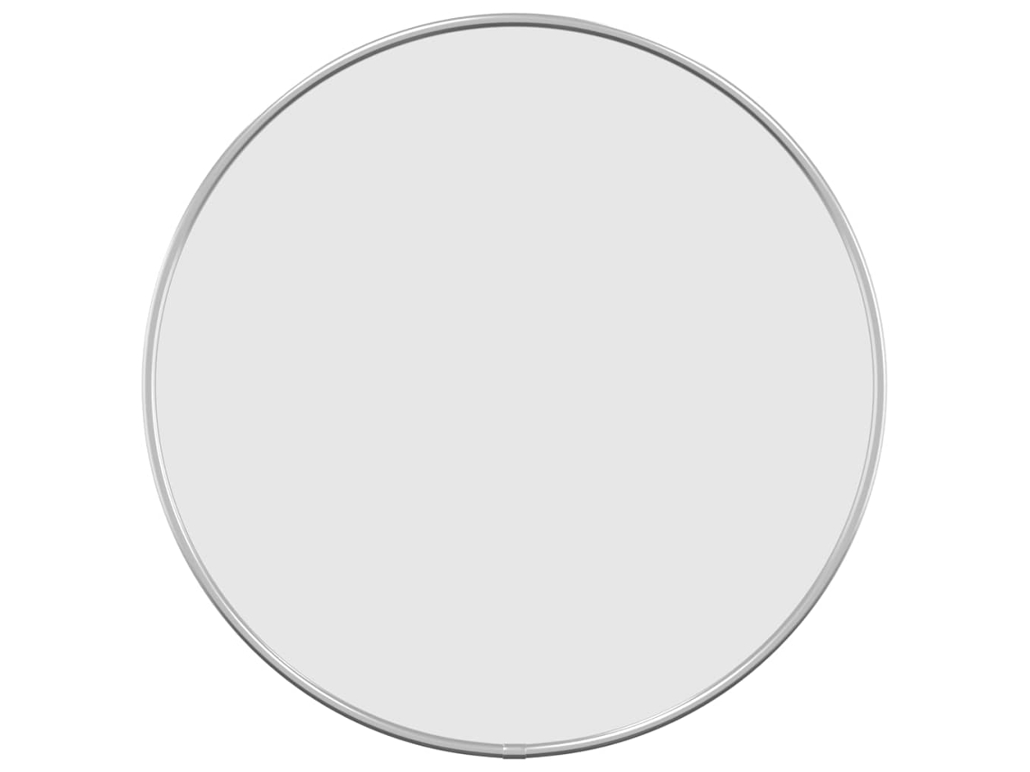 Wall Mirror, Wall Mirrors Vidaxl Prateado Vidro (ø 40 Cm)