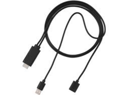 Cabo Adaptador Usb Fêmea Para Macho 2 Em 1 De 1080p Conexão Hdtv