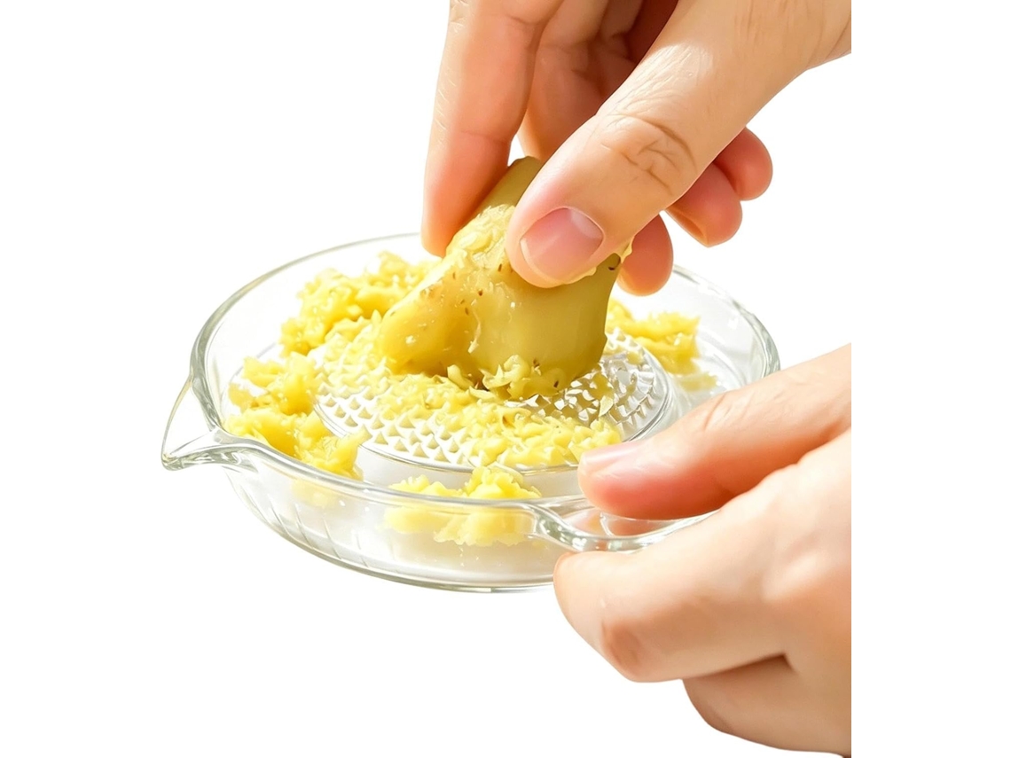 Ralador De Frutas Manual Giratório Com Relevo