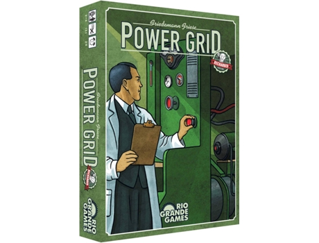Jogo de Tabuleiro  Power Grid Recharged - 2ª Edição (13 anos)