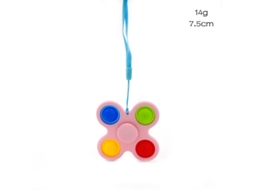 Baru Pop Simpl Lesung Pipi Dapat Diputar Mainan Fidget Untuk Wanita Pria Anak-Anak Antistres Jari Spinner Fidget Mainan Untuk Hadiah Anak-Anak