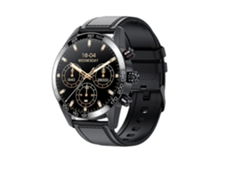 Relógio Inteligente Masculino Chamada Bluetooth Tela Hd Sempre Mostra O Tempo Pulseira Fitness À Prova DÁgua Aço Inoxidável