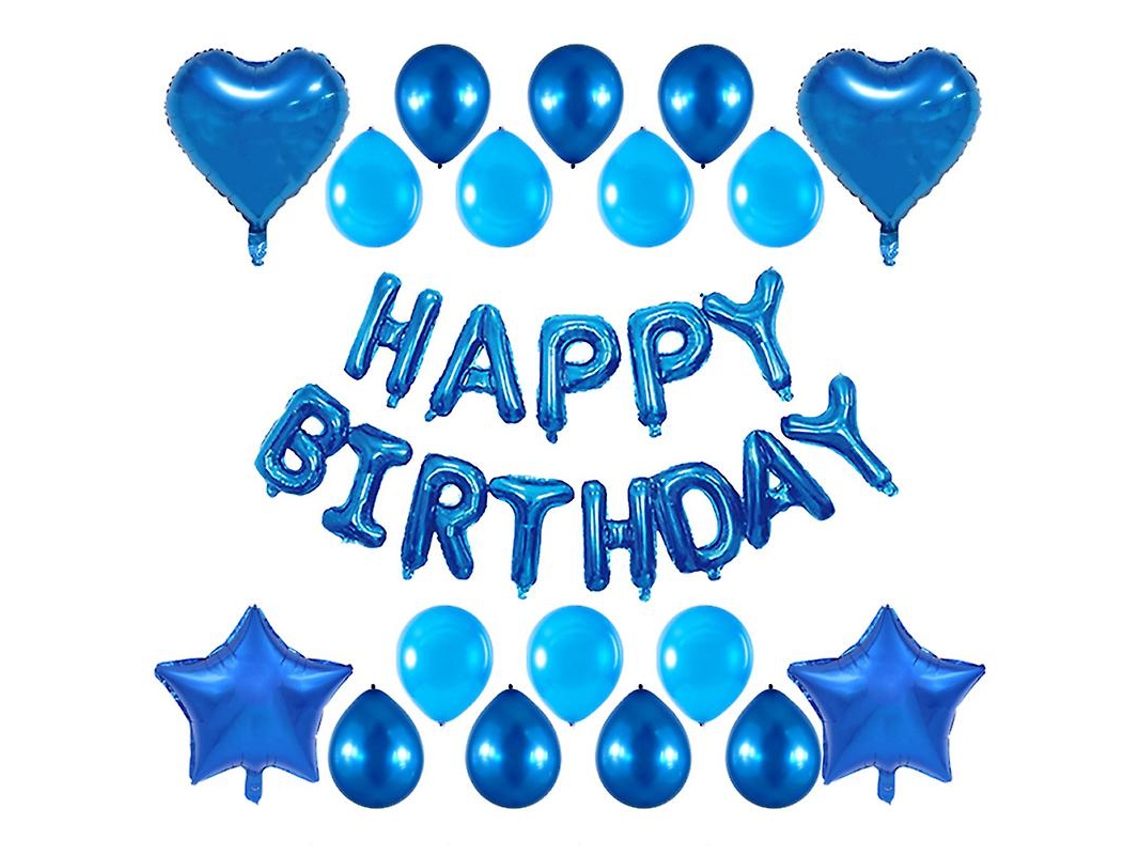 31pcs Balões De Feliz Aniversário Allinless