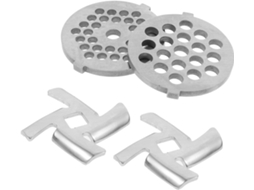 Conjunto De 4 Discos De Aço Inoxidável Para Moedor De Carne Elétrico.