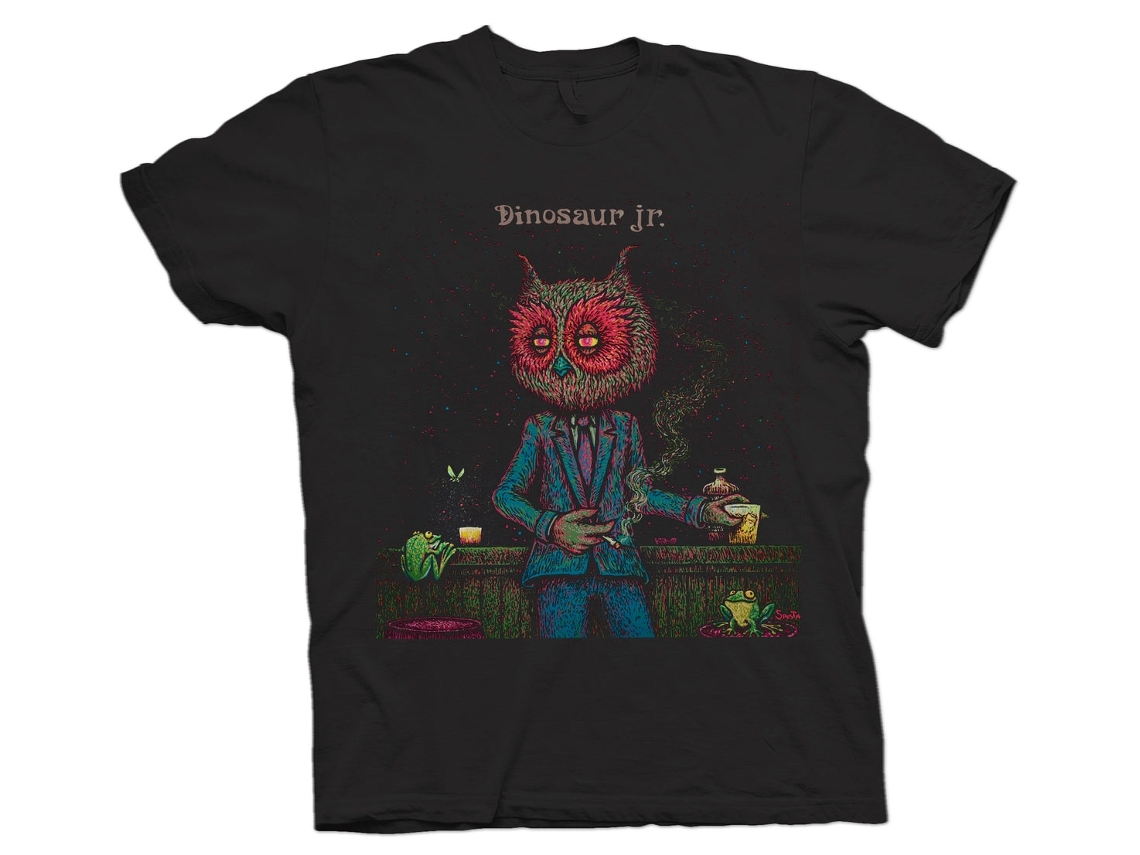Dinosaur Jr. Night Owl T shirt ROCKINSTONE Unisex Adults Best Sellers Size:xl