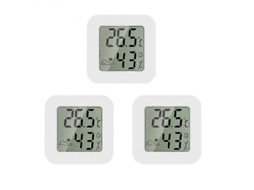 Mini Termômetro E Higrômetro Digital Lcd Xiaomi Para Ambientes Internos, Medidor De Temperatura E Umidade.
