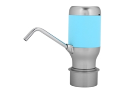 KOFIHETY Bomba de água elétrica automática, recarregável por USB, sem fio, dispensador de garrafas inteligente, azul