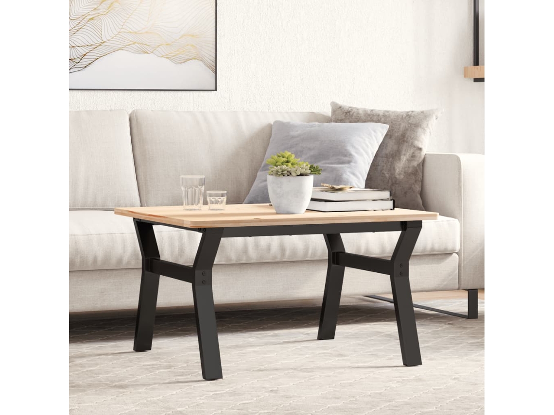 Vidaxl Pernas Para Mesa De Centro Estrutura Em Y Aço