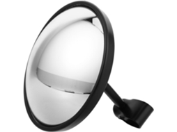 Espelho retrovisor auxiliar convexo grande com vidro ABS ajustável para caminhão