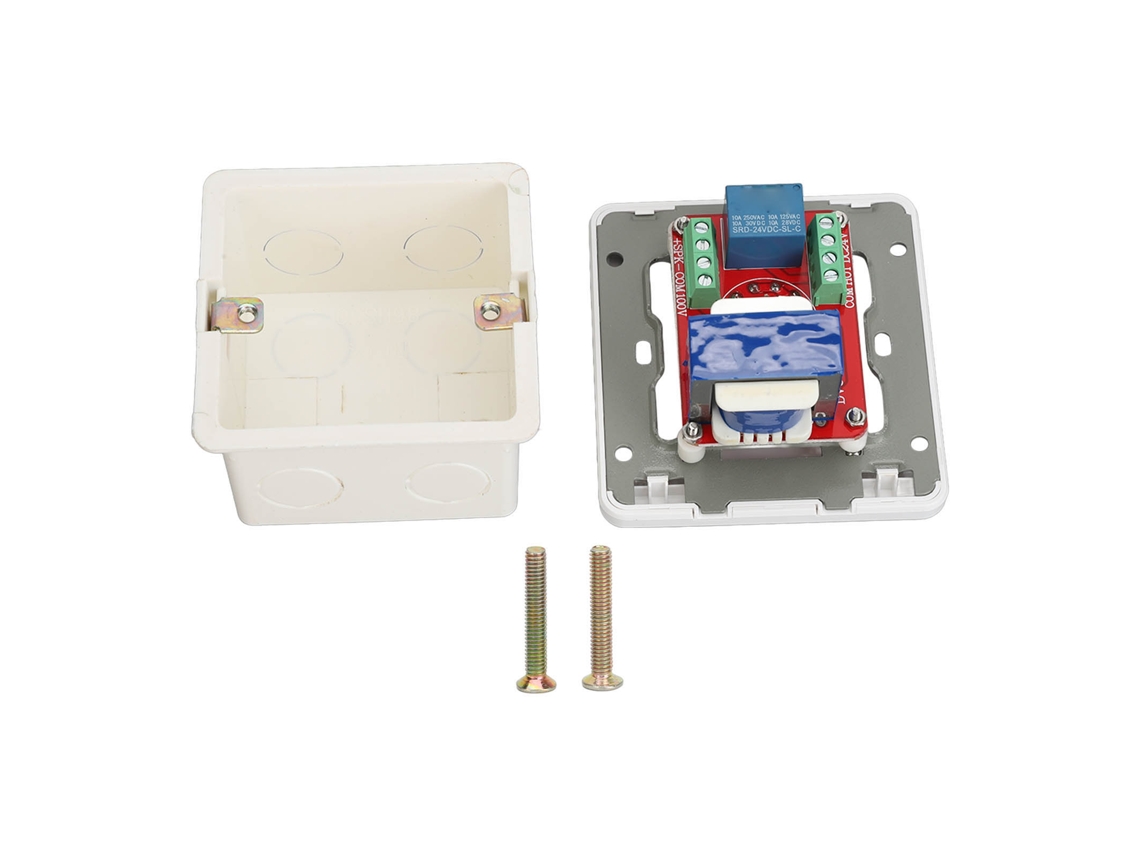 Controle De Volume Com Botão Rotativo 30w 4 Posições Para Alto-falantes De Tensão Constante Branco Parede