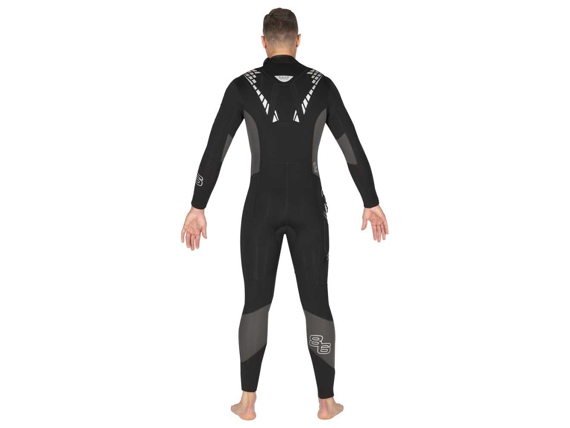 Fato Neoprene Flexa 8/6 Mm Preto S2Mares