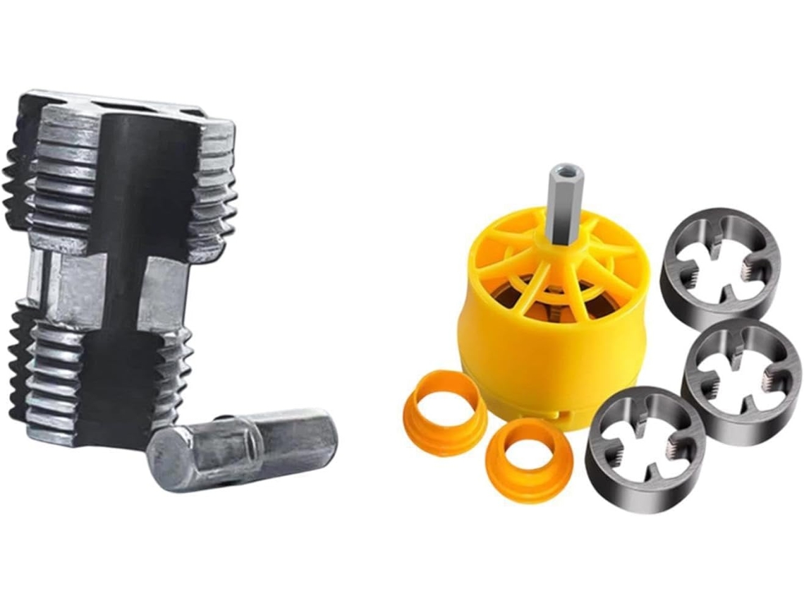 Kit Prático Para Rosquear Tubos De Pvc, Ferramenta Manual Para Abrir Ferragens Características Materiais Que Garantem