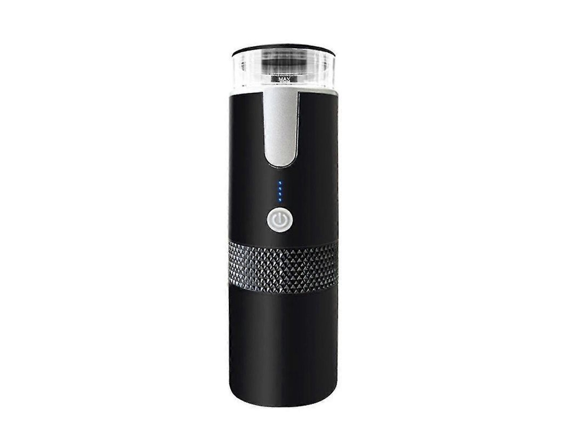Cafeteira Elétrica Sem Fio Recarregável, 1200mAh, USB, Portátil, para Viagens, Casa, Carro, Compatível com Cápsulas e Café Moído