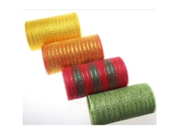 Fita de Malha Nova Line, decorativa, 15cmx910cm, 4 rolos | S/MARCA