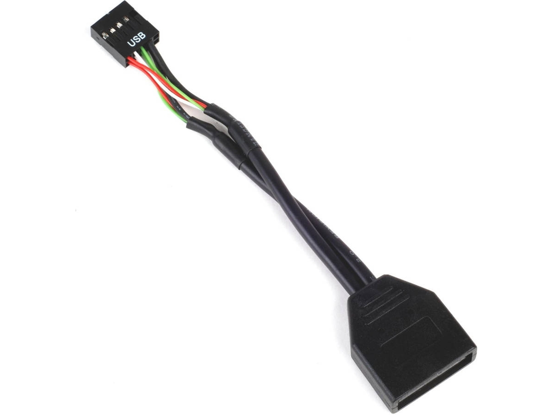 Cabo de Dados SILVERSTONE (USB  - USB - Preto)