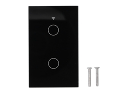 Laxiscreed Interruptor Zigbee Tuya De Controle Por Voz E Toque Para Vidro