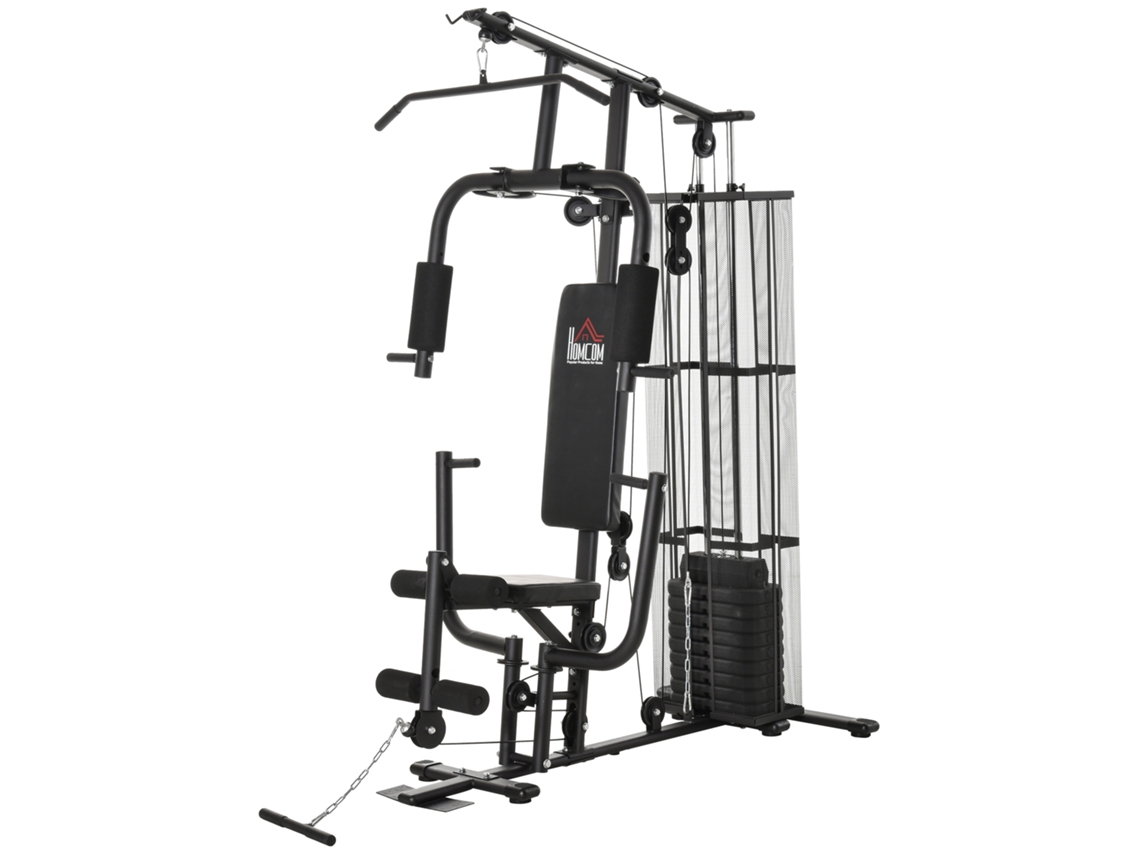 Estação De Fitness Multi-ginástica, Cor Preto