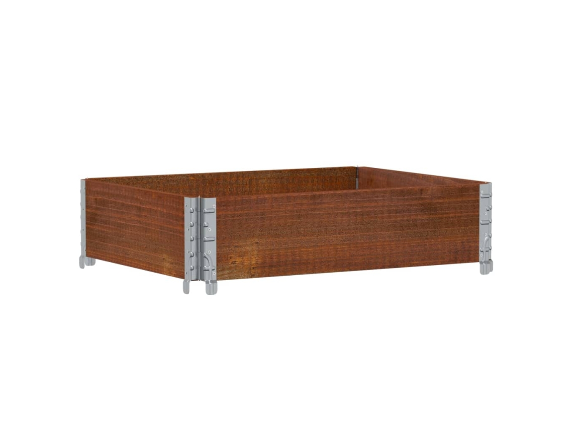Pallet Collar, Pallet Collars Vidaxl Marrom Madeira (80 X 60 Cm)
