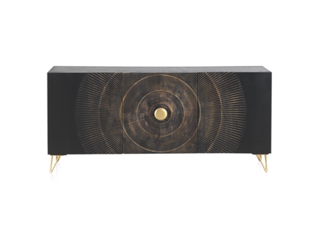 Aparador GEESE HOME (Mdf - Preto)