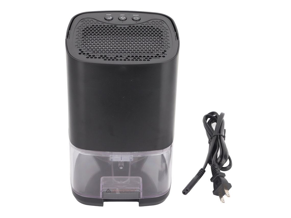 Desumidificador silencioso multifuncional com tanque de 1l e luz noturna colorida para quartos e garagens LAXISCREED