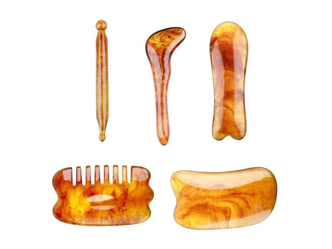 Pedras de Massagem no Rosto 5 Partes