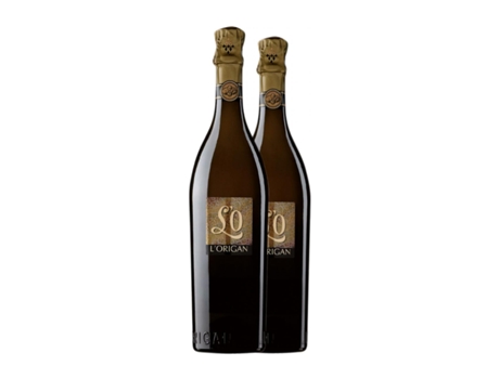 Vinho branco UVAS FELICES L'Origan Brut Nature Cava (0.75 L - 2 Unidades)