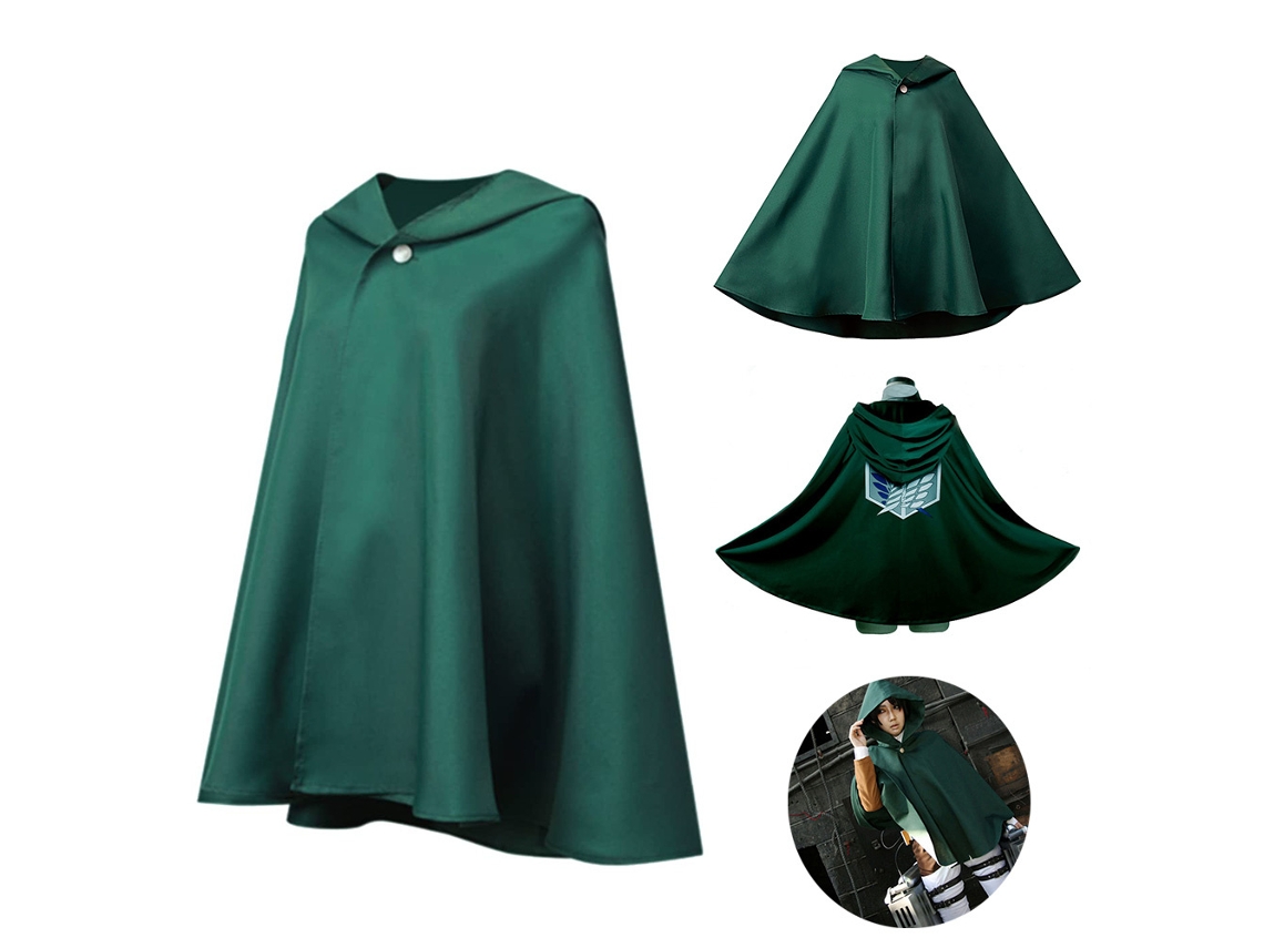 Capa Halloween Anime Verde