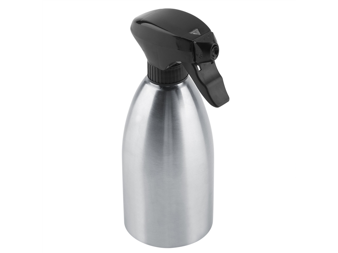 Pulverizador de Óleo Primerox portátil, aço inox, para churrasco e cozinha